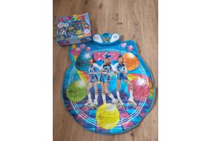 K3 dansmat, microfoon en  jurkje (mt 116)