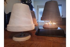 Theelicht kachels / Bloempot kachels