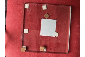 Gehard helder glas(plaatjes)  (3 stuks)