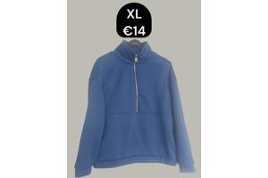 Joggingpak cobalt blauw XL