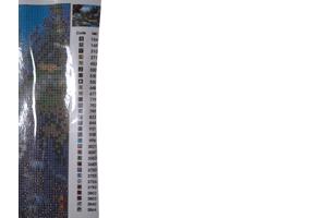 nr 37 Diamond Painting alpen huisje 50x40cm (vierkant)