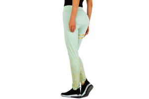 Holala stretchy legging mintgroen goud glitter L/XL