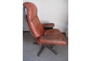 Leren fauteuil Old Wickman