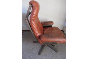 Leren fauteuil Old Wickman