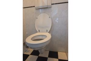 Toilet wit glanzend