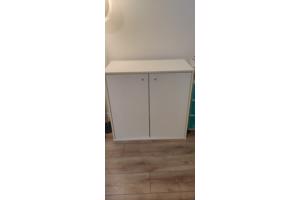 Kast met 2 deuren wit