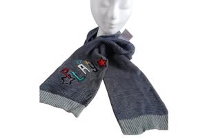 Winter kinder sjaal met de tekst play one size