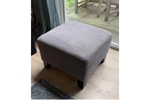 Ikea Tidafors banken grijs 2,5 en 2 zits met hocker