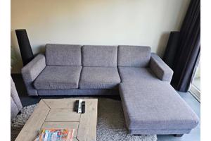 Loungebank met stoel