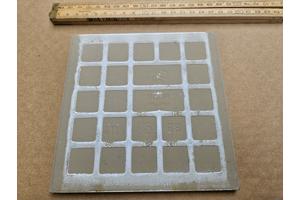 29 lichtgrijze vloertegels 14,6 x14,6