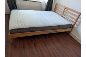 Double Bed (bedframe and mattress)