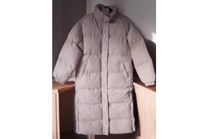 White Icy lange winterjas roze XS / 34 (Let op heeft 1 manke