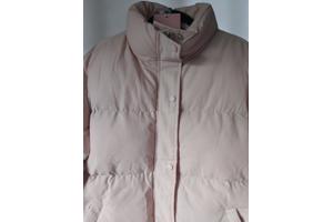 White Icy lange winterjas roze XS / 34 (Let op heeft 1 manke