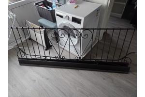 Zwart bedragen 90x200