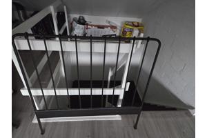 Zwart bedragen 90x200