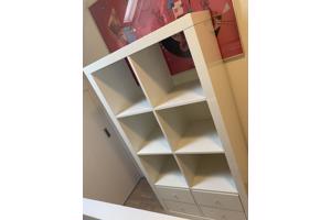KALLAX Ikea kast 8 vakken wit