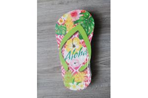 Wanddecoratie - Hout - Slipper - 'Aloha'