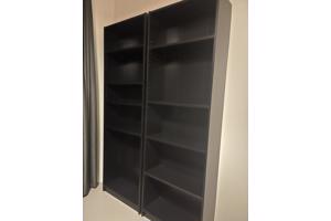 3 Boekenkasten zwart