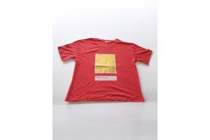 Glo-Story t-shirt Shine all day rood goud XL/42