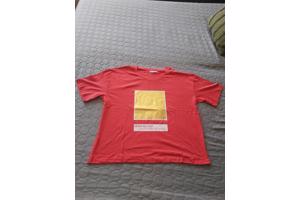 Glo-Story t-shirt Shine all day rood goud XL/42