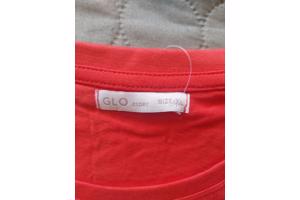 Glo-Story t-shirt Shine all day rood goud XL/42