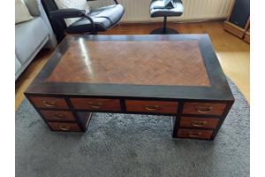 Salontafel met 16 lades dus lekker veel opbergruimte