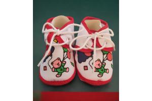 Junior Joy Babyschoenen rood beertje