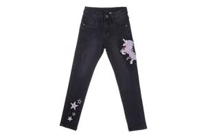 Seagull Wear - Stretchy - Skinny - jeans zwart Unicorn 164