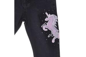 Seagull Wear - Stretchy - Skinny - jeans zwart Unicorn 164