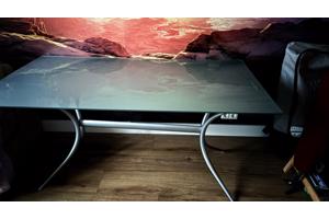 Mooie glazen eettafel /bureau