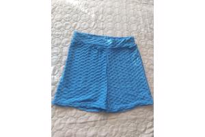 Stretchy korte broek blauw L/XL