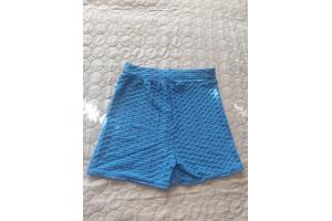 Stretchy korte broek blauw L/XL