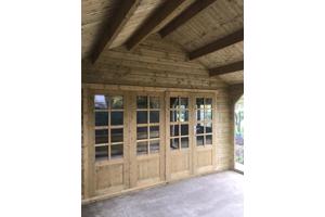 Tuinhuis Wolfskap W4x3+3