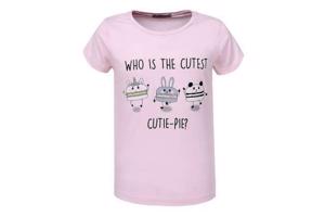 Glo-Story t-shirt cutest pie roze 158