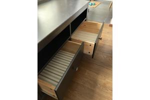 Tv meubel Hemnes zwart 148x57x47cm