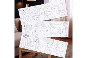 kleur je eigen beker - unicorn - met 3 tekeningen