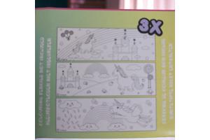 kleur je eigen beker - unicorn - met 3 tekeningen