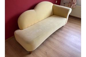 Gele loungebank/sofa
