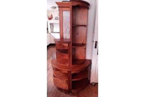 Set grenen hoekkastjes