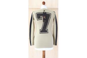 Trui, sappihre, wit, navy  of beige  1 maat 34/38 nieuw