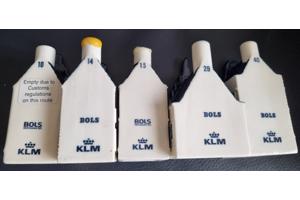 Te koop 10 KLM Huisjes Bols leeg