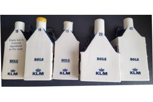Te koop 10 KLM Huisjes Bols leeg