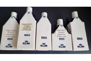 Te koop 10 KLM Huisjes Bols leeg