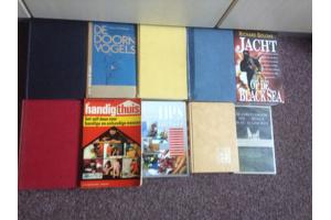 Boeken voor te lezen ,10 STUKS & alle genres ; Handig Thuis