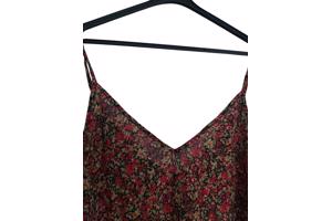 Bloemen spagetti top M