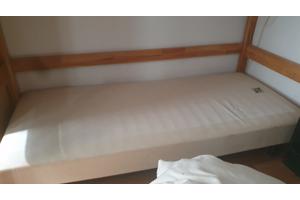 Pullman boxspring bed, 90x200, verrijdbaar
