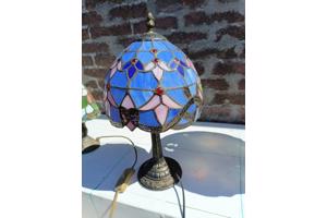 Glas in loodlamp (Tiffany stijl) te koop