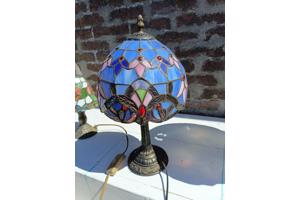 Glas in loodlamp (Tiffany stijl) te koop