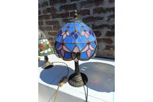 Glas in loodlamp (Tiffany stijl) te koop