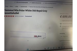 Luifel fiamma zo goed als nieuw